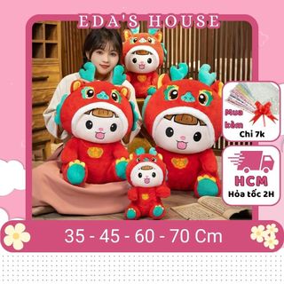 Gấu bông rồng 2024 năm rồng linh vật gấu bông thỏ cung hoàng đạo gấu bông rồng eda's house