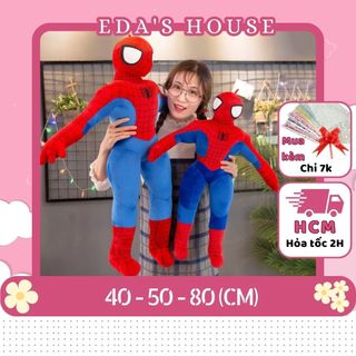   HCM-Hỏa tốc 2h  Gấu bông gối ôm siêu nhân người nhện cho bé siêu ngầu đủ kích thước EDA'S HOUSE 