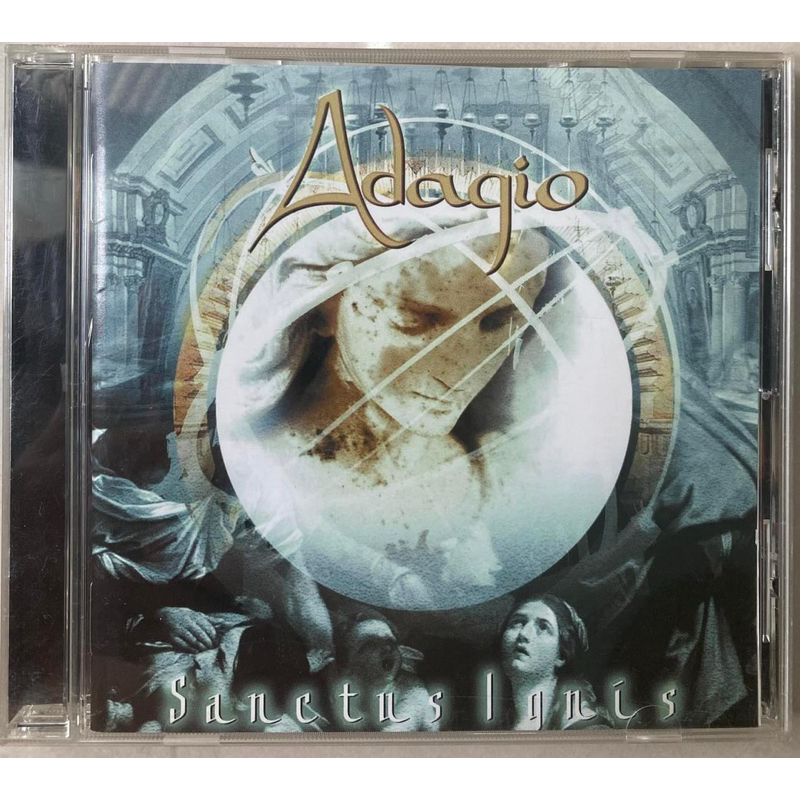Used CD • Adagio (Progressive Metal / Symphonic Metal) - Album: Sanctus Ignis (2001) - Rock