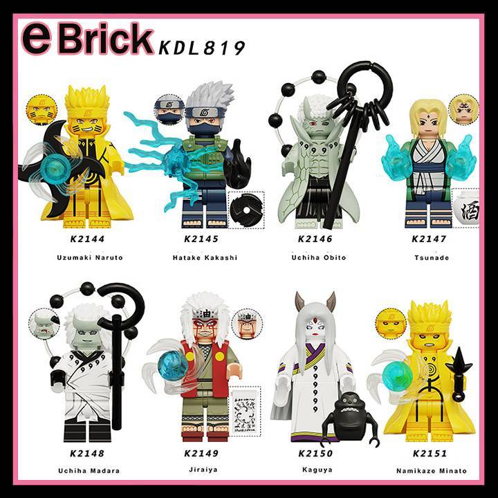 Naruto Obito Lục Đạo  Mô Hình Nhân Vật Nhỏ Nhân vật Naruto Làng Lá Đồ chơi Kakasi Obito Lục Đạo Mada