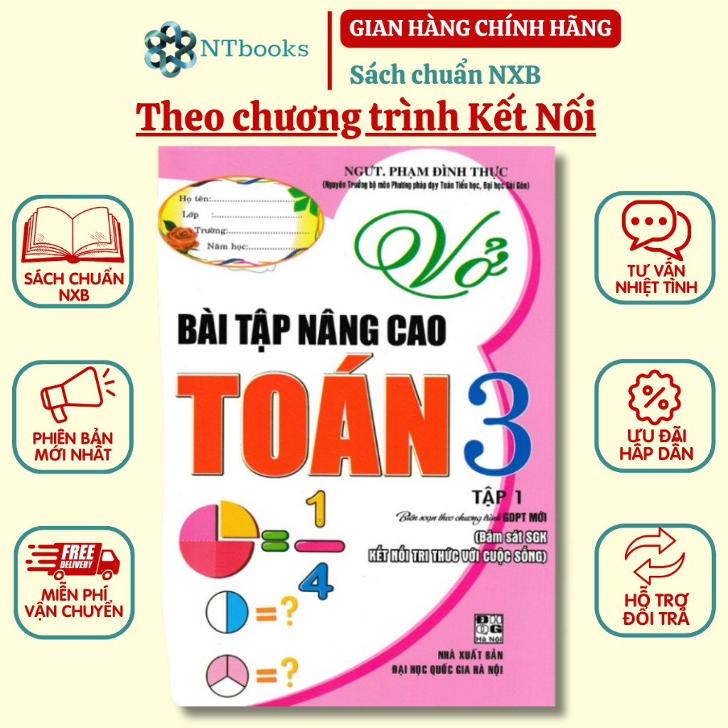 Sách - Vở Bài Tập Nâng Cao Toán Lớp 3