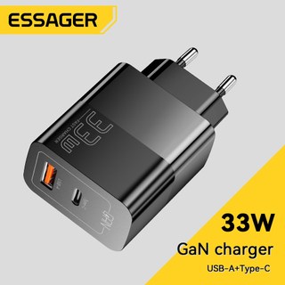 Củ sạc nhanh qc pd 3.0 hai cổng usb 33w essage