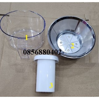 Phụ kiện máy xay panasonic chính hãng mj-cs100wra//mj-cs101wra- dao ép, nhồi, ca bã