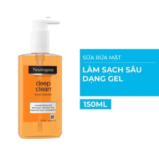 Sữa rửa mặt Neutrogena làm sạch sâu dạng gel 150ml