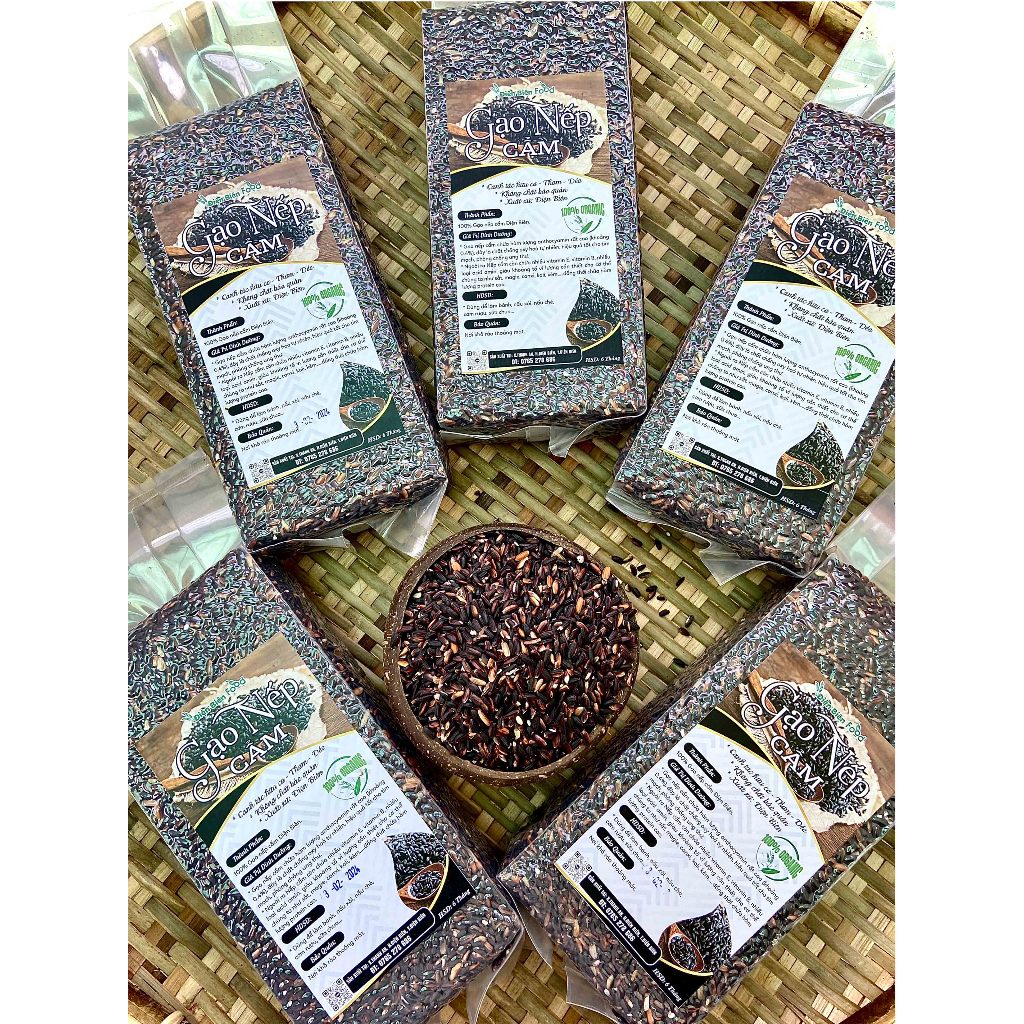 Gạo Nếp Cẩm Điện Biên 1kg | BigBuy360 - bigbuy360.vn