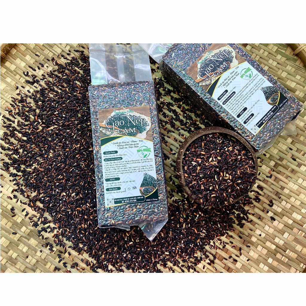 Gạo Nếp Cẩm Điện Biên 1kg | BigBuy360 - bigbuy360.vn