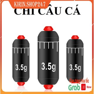 Chì lá câu cuốn sẵn, chì câu đài