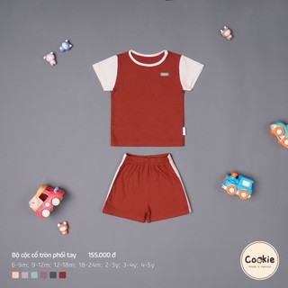 Bộ Cookie cộc tay chất thun tăm mềm mát