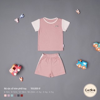 Bộ Cookie cộc tay chất thun tăm mềm mát