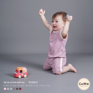 Bộ Cookie cộc tay chất thun tăm mềm mát