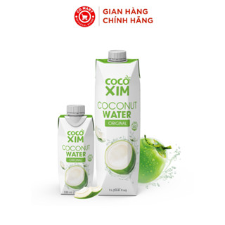 Nước dừa xiêm xanh COCOXIM Coconut Water Original (330ml)