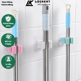 Móc Treo Chổi Dán Tường, Dụng Cụ Giữ Cây Lau Siêu Chắc Chịu Lực Tốt Trong Nhà Tắm, Nhà Vệ Sinh