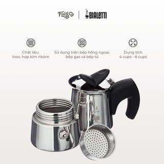 Ấm pha cà phê Bialetti MUSA 4TZ/6TZ