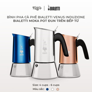 Bình Pha Cà Phê Bialetti Venus Induzione - Bialetti Moka Pot đun trên bếp từ