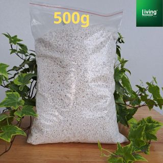 Đá Perlite - Đá Trân Châu nhập khẩu - Trộn giá thể Thoát nước tốt, độ thoáng cao,túi 500g |Living Decor
