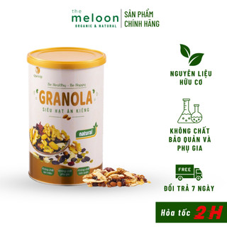 Siêu Hạt Dinh Dưỡng Granola Quê Việt Nguyên Liệu Hoàn Toàn Hữu Cơ, Không Chất Bảo Quản