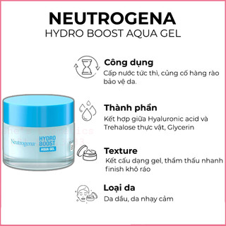 Gel dưỡng ẩm Neutrogena bản Pháp (mẫu mới)