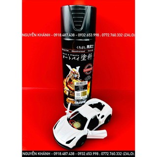 K420-sơn xịt samurai màu trắng ngọc trai- pearl whtie