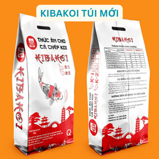 Thức Ăn Cám Cá Koi KIBAKOI 2 in 1 - Tăng trưởng nhanh - Lên màu đẹp - Body chuẩn