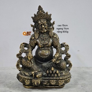 Hoàng thần tài size nhỏ bằng đồng phong thuỷ