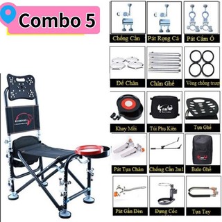 Ghế câu đài địa hình - ghế xếp - ghế gấp -câu cá cao cấp tgđc