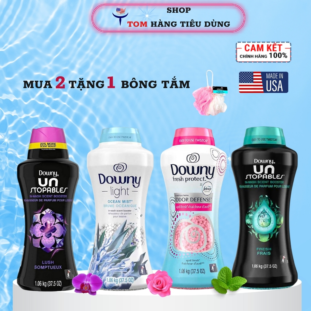 VIên xả vải Downy 1,06kg hàng Mỹ