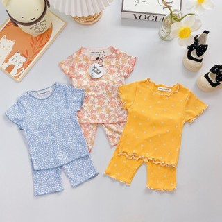 set 3 bộ cotton áo cộc quần lửng