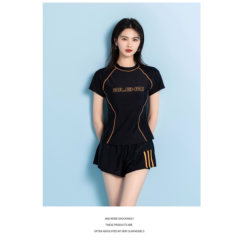 Đồ bơi nữ kín đáo LULY SPORT bộ bơi che khuyết điểm với phong cách thể thao trẻ trung, năng động | BigBuy360 - bigbuy360.vn