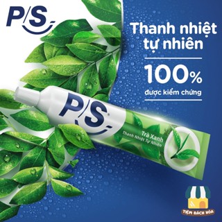 Combo 3 tuýp Kem Đánh Răng P/S Trà Xanh Thanh Nhiệt Tự Nhiên 230g/tuýp - Tiệm Bách Hóa