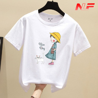 Áo Thun Nữ Tay Ngắn Form Rộng Nice Day AT-014 - Thời Trang Cơ Bản - Trending Xu Hướng - NLF Unisex Fashion