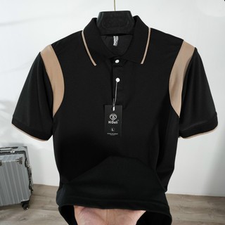 Áo phông polo nam nữ phối viền chất vải cá sấu co giãn mềm mịn,áo thun nam nữ kiểu dáng thể thao cổ bẻ