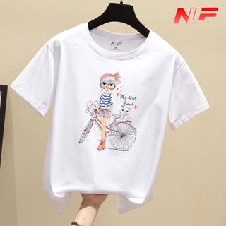 Áo Thun Nữ Tay Ngắn Form Rộng My Best Friend AT-022 - Trending Xu Hướng - NLF Unisex Fashion