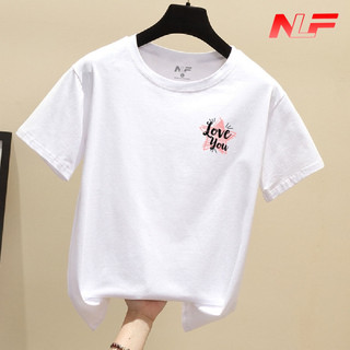 Áo Thun Nữ Tay Ngắn Form Rộng Love You AT-030 - Dễ Phối Trang Phục - Trending Xu Hướng - NLF Unisex Fashion