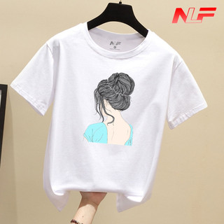 Áo Thun Nữ Tay Ngắn Form Rộng Cô Gái AT-089 - Trending Xu Hướng - Phù Hợp Mọi Vóc Dáng - NLF Unisex Fashion