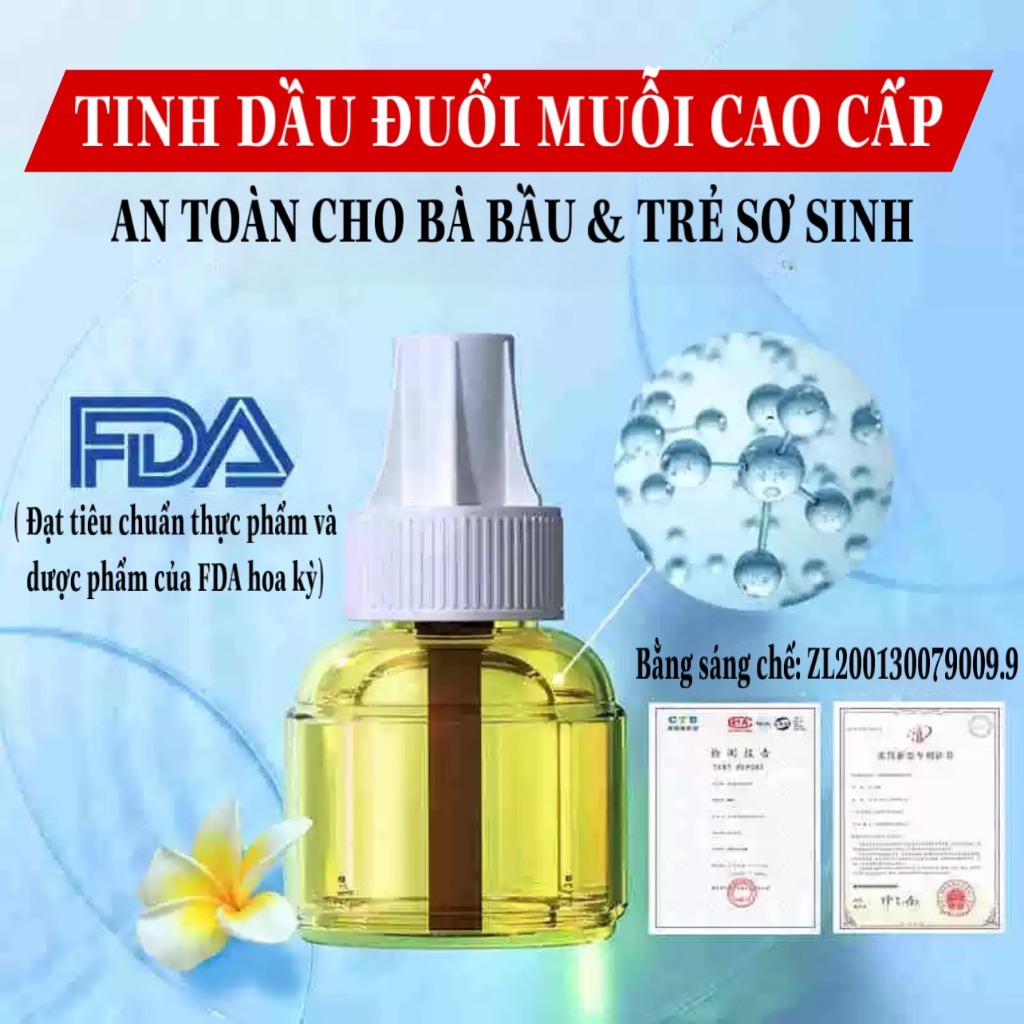 Tinh dầu đuổi muỗi tự nhiên, Chiết xuất từ thực vật, màu tinh khiết