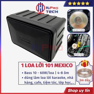 Loa lời 101 mexico l1 120w xương 7 màu , loa trợ lời karaoke, treo tường lắp cafe, nhà hàng - h2pro tech