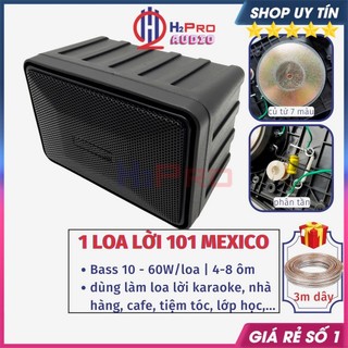 Loa lời 101 mxc 60w xương 7 màu, trợ lời karaoke, loa treo tường quán cafe, nhà hàng