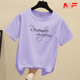 Áo Thun Nữ Tay Ngắn Form Rộng Remember AT-023 - Trending Xu Hướng - NLF Unisex Fashion