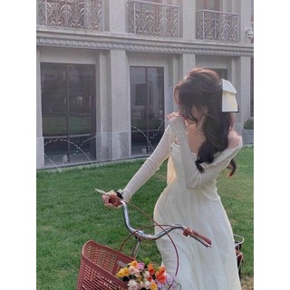 SET ĐẦM MIDI DÂY YẾM CỔ U KÈM KHOÁC