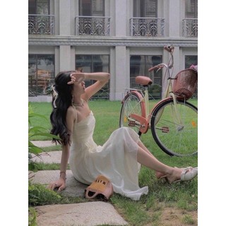 SET ĐẦM MIDI DÂY YẾM CỔ U KÈM KHOÁC