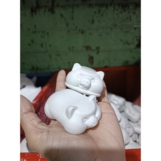 Tượng tô màu hình con heo mini dễ thương