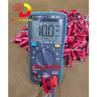 Tụ lọc nguồn 400V - 10uF