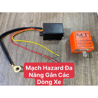  Mạch Hazard Đa Năng Loại To Gắn Các Dòng Xe Máy Nháy 4 Bóng Xi Nhan 