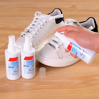  Chai tẩy trắng giày chai xịt tẩy giày trắng bị ố vàng 100ml dung dịch giặt khô lau làm sạch vệ sinh giầy dép 