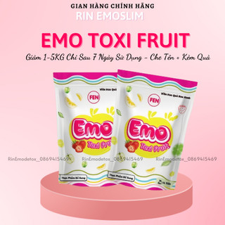 Emo detox toxi fruit dạng viên mẫu mới 2023