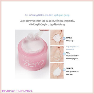 [Mini 3ml] Sáp Tẩy Trang Clean It Zero Banila Co