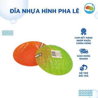 Đĩa Nhựa Fako Hình Pha Lê Chất Liệu Cao Cấp Bền Bỉ Chắc Chắn Thiết Kế Trong Suốt Sang Trọng Tinh Tế