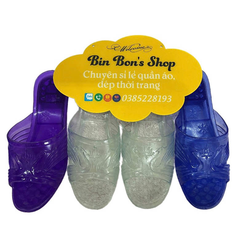 Dép nữ đế cao 3 phân size 37-40