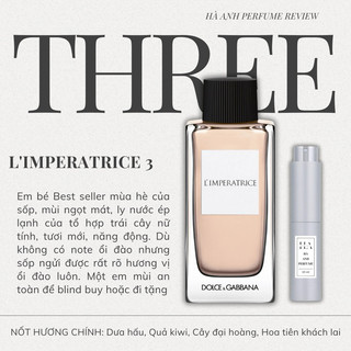 Nước hoa nữ d&g anthology l'imperatrice 3 chiết 10ml
