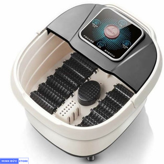 Bồn Ngâm Chân Có Con Lăn Massage , Chậu Ngâm Chân Massage Trị Liệu 500W Sục Khí Tự Động, Tự Làm Ấm